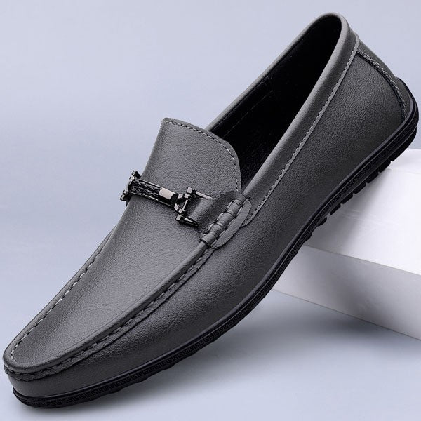Raven Leather Loafer